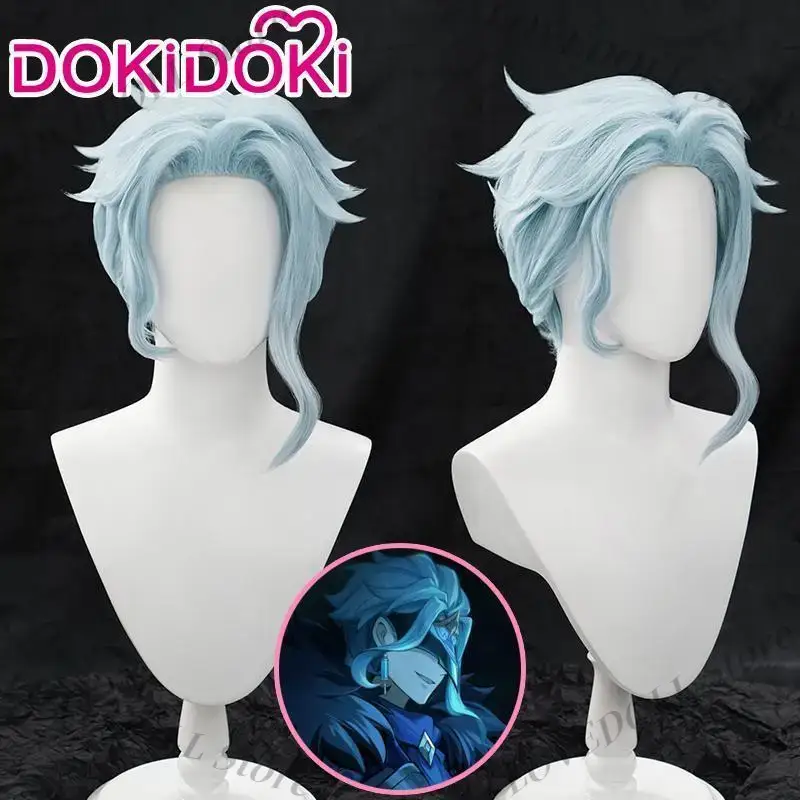 Anime Cosplay Wig Heat Resistant - Anime Genshin Impact Il Dottore –