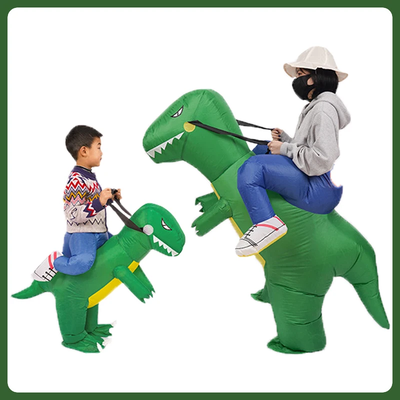 Inflatable Dinosaur Costume Adult - Dzieci Dorośli Nadmuchiwane dinozaury przebranie na