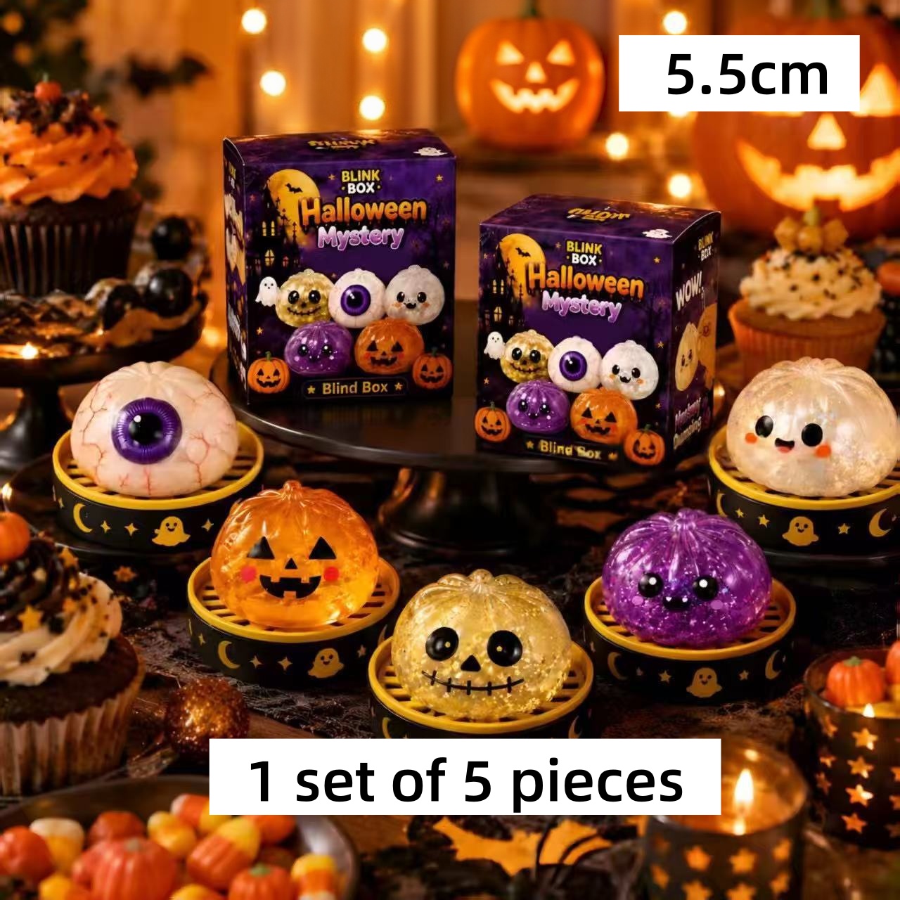 Novelty Gifts - Gorąca nowość: 5,5 cm Halloweenowy Duch