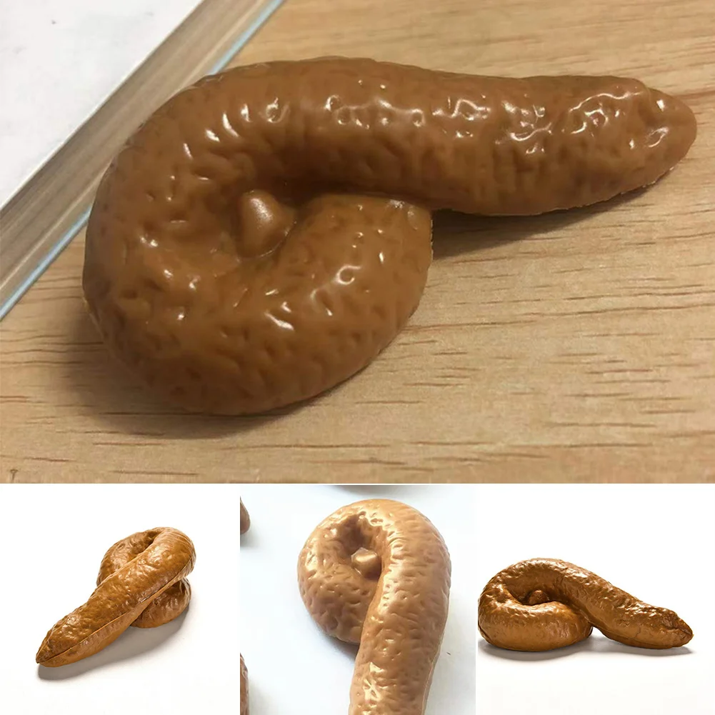 3szt Realistyczne Miękkie Fałs – Fake Poop Gag Gift recenzja i cena