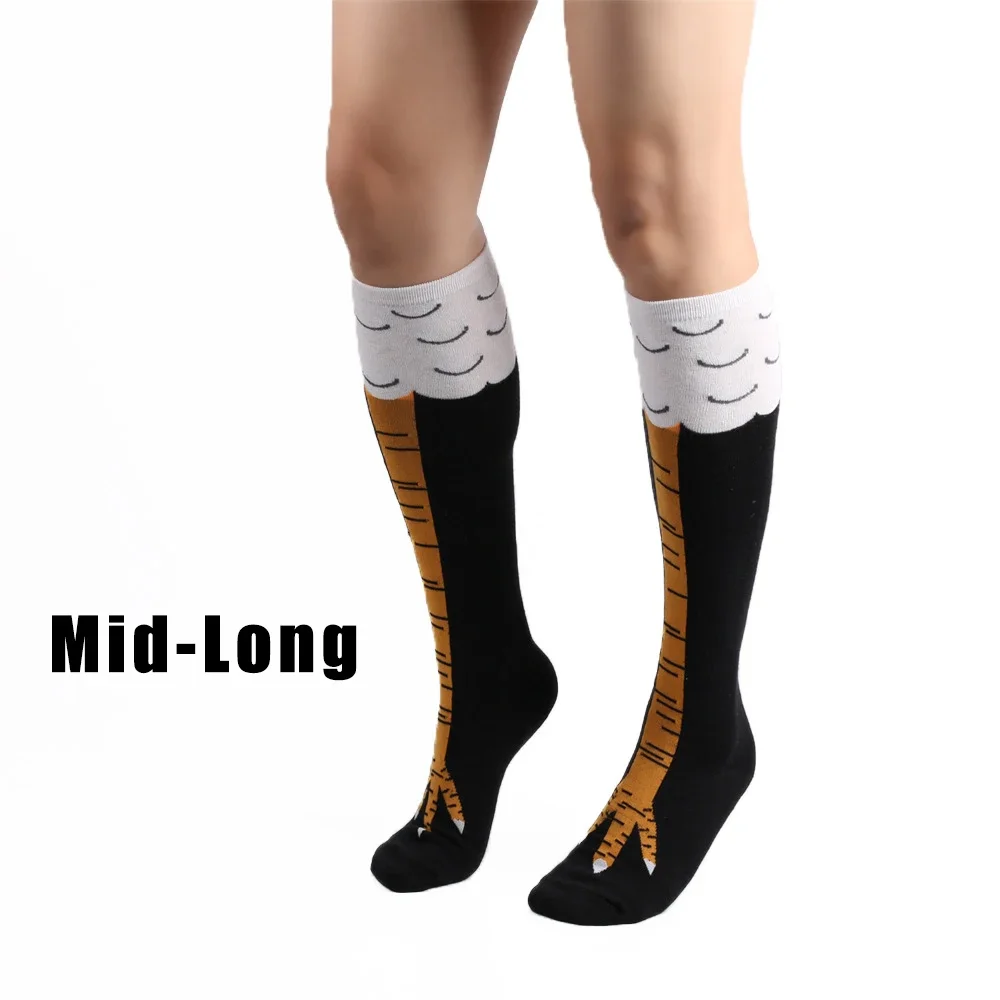 Męskie śmieszne skarpetki z ku – Funny Chicken Leg Socks recenzja i cena