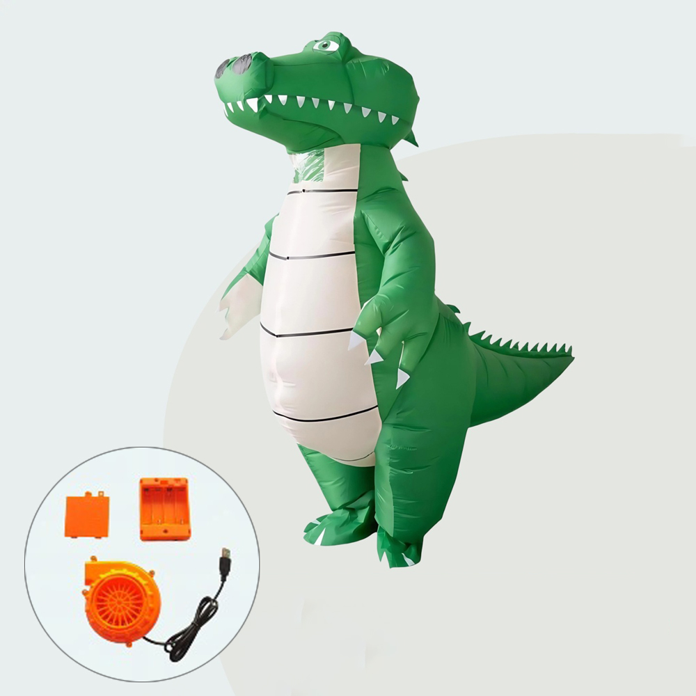Anime Halloween Cosplay Nadmuc – Inflatable Dinosaur Costume Adult recenzja i cena