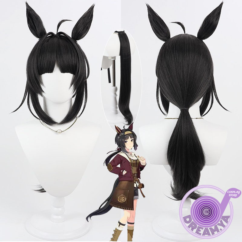 Peruka Cosplay Logotype Uma Mu – Anime Cosplay Wig Heat Resistant recenzja i cena